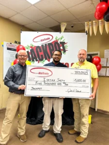 jackpot drawing presentation